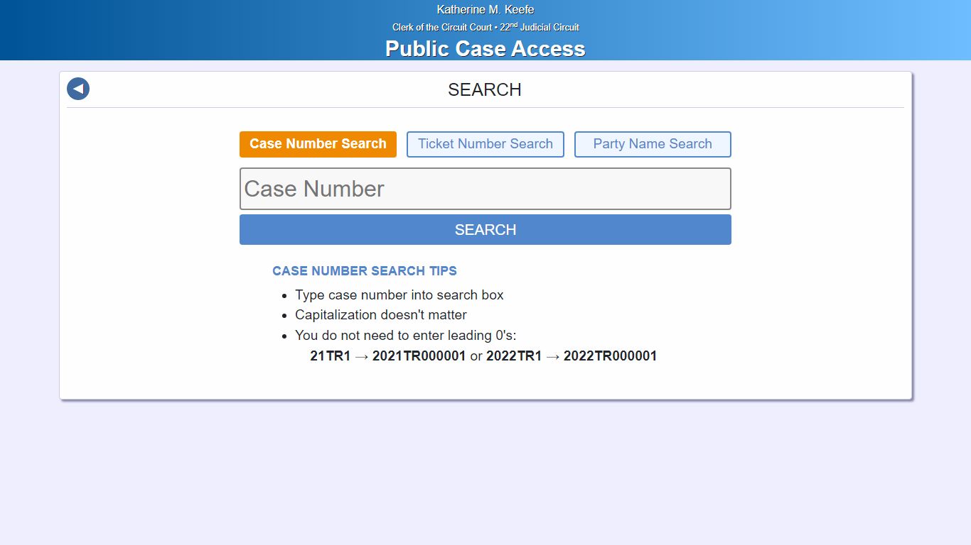 Search - Public Case Access - caseinfo.co.mchenry.il.us